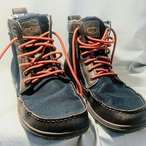 LEM'S Boulder Boot Men's Size 11 in Navy Stout Lightweight Hiking Boot